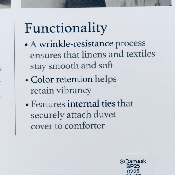 new Charcoal Charter Club Stripe 550 TC 100% Cotton Full/Queen Duvet Cover Set - Picture 7 of 11